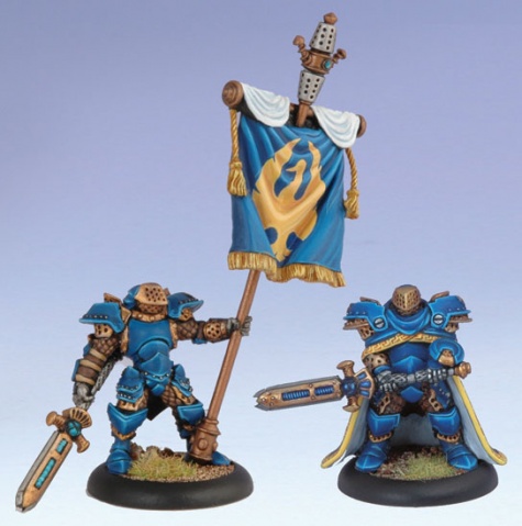 31023 Storm Blade Lieutenant and Standard Cygnar Unit Attachment
